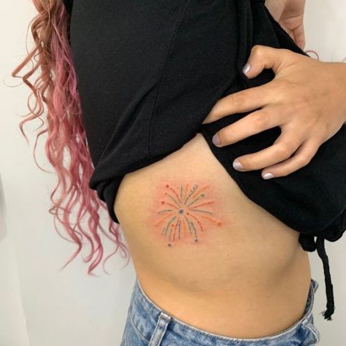 20 Captivating Firework Tattoo Designs for : Ignite Your Skin with Artistic Brilliance