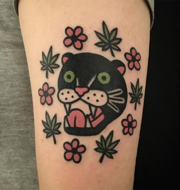 30 Panther Tattoo Ideas for Men and Women Traditional, Neo Traditional, Pink, Black Ink