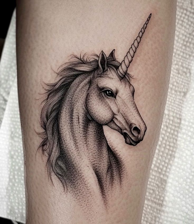 28 Unicorn Tattoo Ideas: From Fine Line Magic to Rainbow Dreams