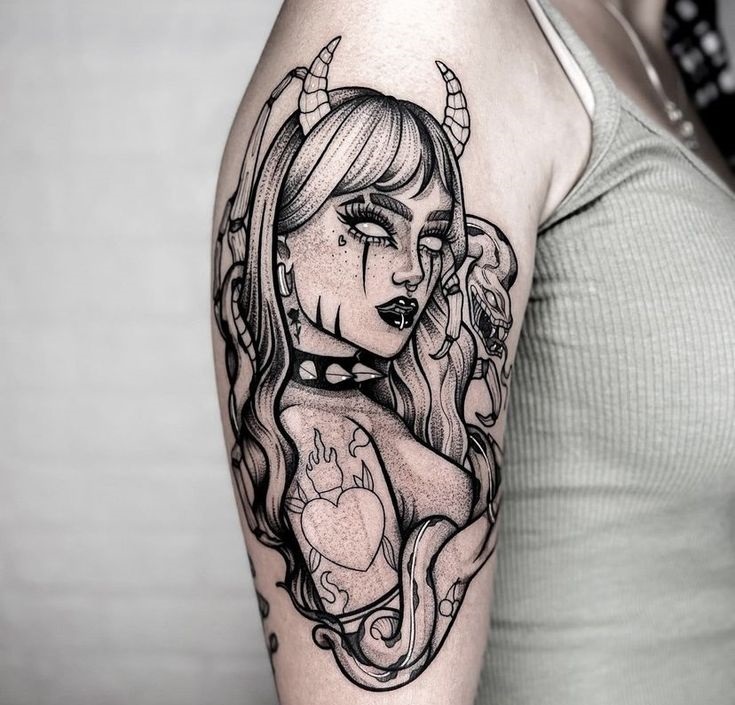 23 Succubus Tattoo Ideas: A Blend of Myth, Art, and Personal Expression