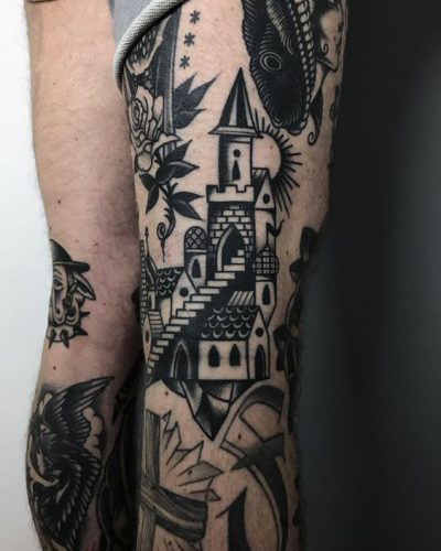 Explore 18 Stunning Castle Tattoo Ideas for From Gothic to Whimsical Designs