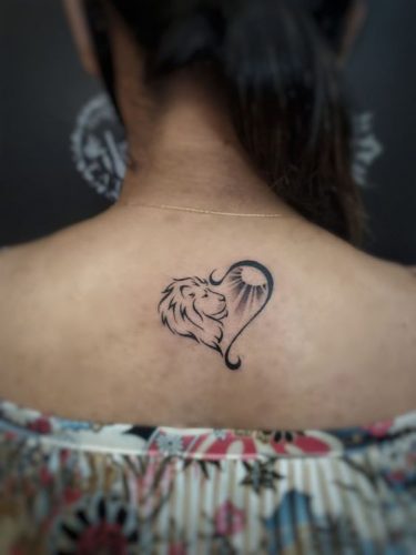 Keep it Simple: 27 Elegant Lion Tattoo Designs