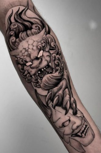 25 Exploring Foo Dog Tattoo Ideas
