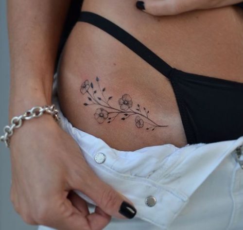 Discover Top 17 Small Hip Tattoo Designs for : Chic & Intimate Ink Ideas