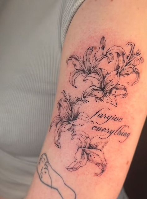 26 Lettering Tattoo Ideas for Men: Bold Fonts, Chicano, Japanese, Vertical, Fine Line & More