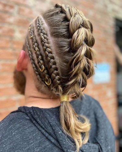 Discover the Top 18 Nordic Braids for Men in : Embrace the Viking-Inspired Hairstyles