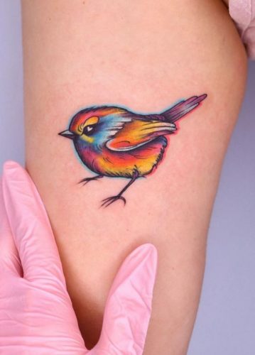 22 Colorful Tattoo Ideas for Women