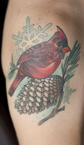 17 Red Cardinal Tattoo Ideas