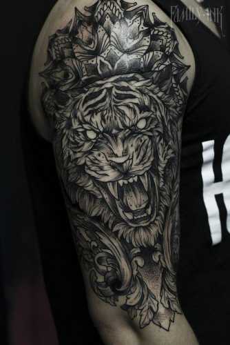 25 Tiger Tattoo on Arm Ideas