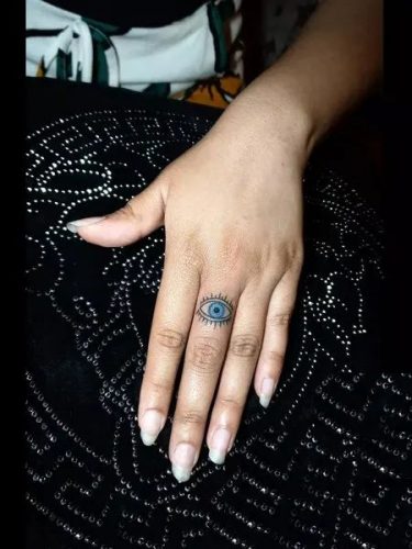 13 Small Evil Eye Tattoo Designs