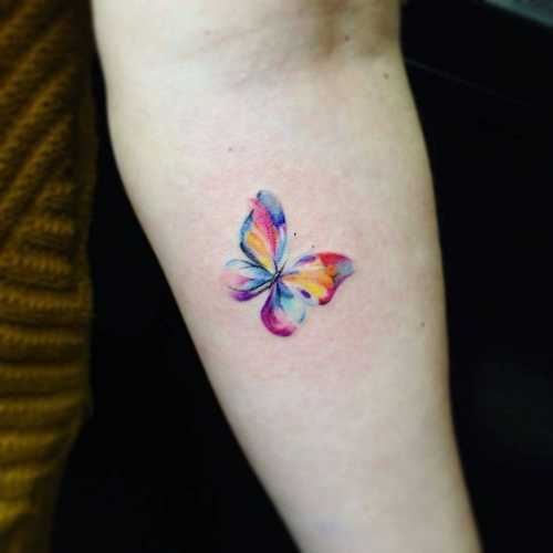 29 Tiny Butterfly Tattoo Ideas
