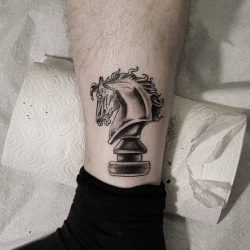 Explore 20 Unique Chess Piece Tattoos for : Symbolism & Artistry in Ink