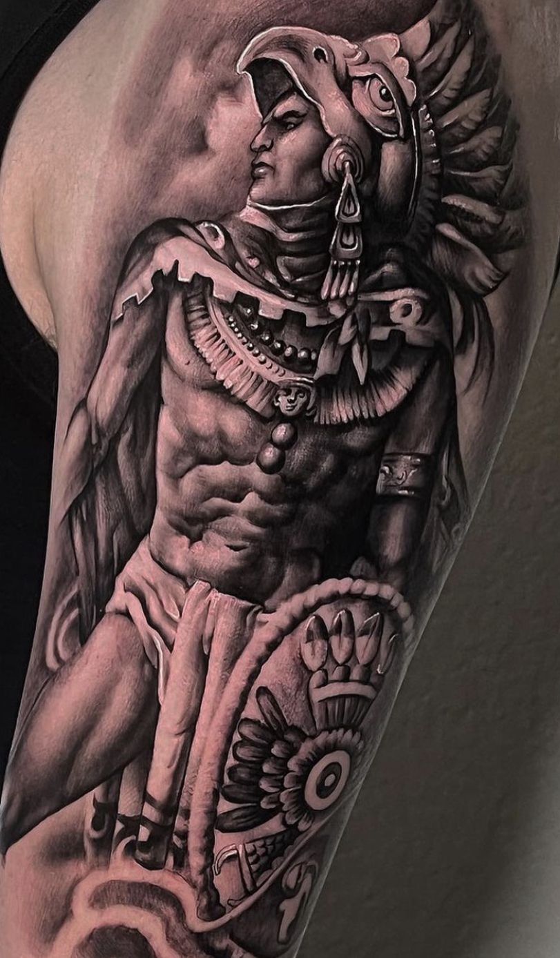 28 Aztec Warrior Tattoo Ideas: Power, Memory, and Modern Craft