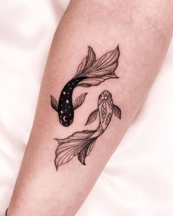 29 Pisces Tattoo Ideas : Unique Designs for Men & Women Ink for Every Style