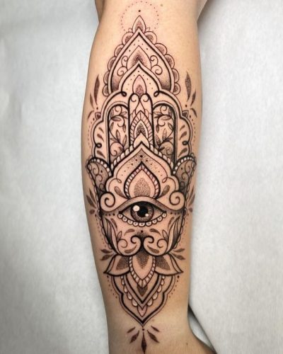 Discover 20 Unique Hamsa Hand Tattoo Designs for : Spiritual Symbols and Modern Art