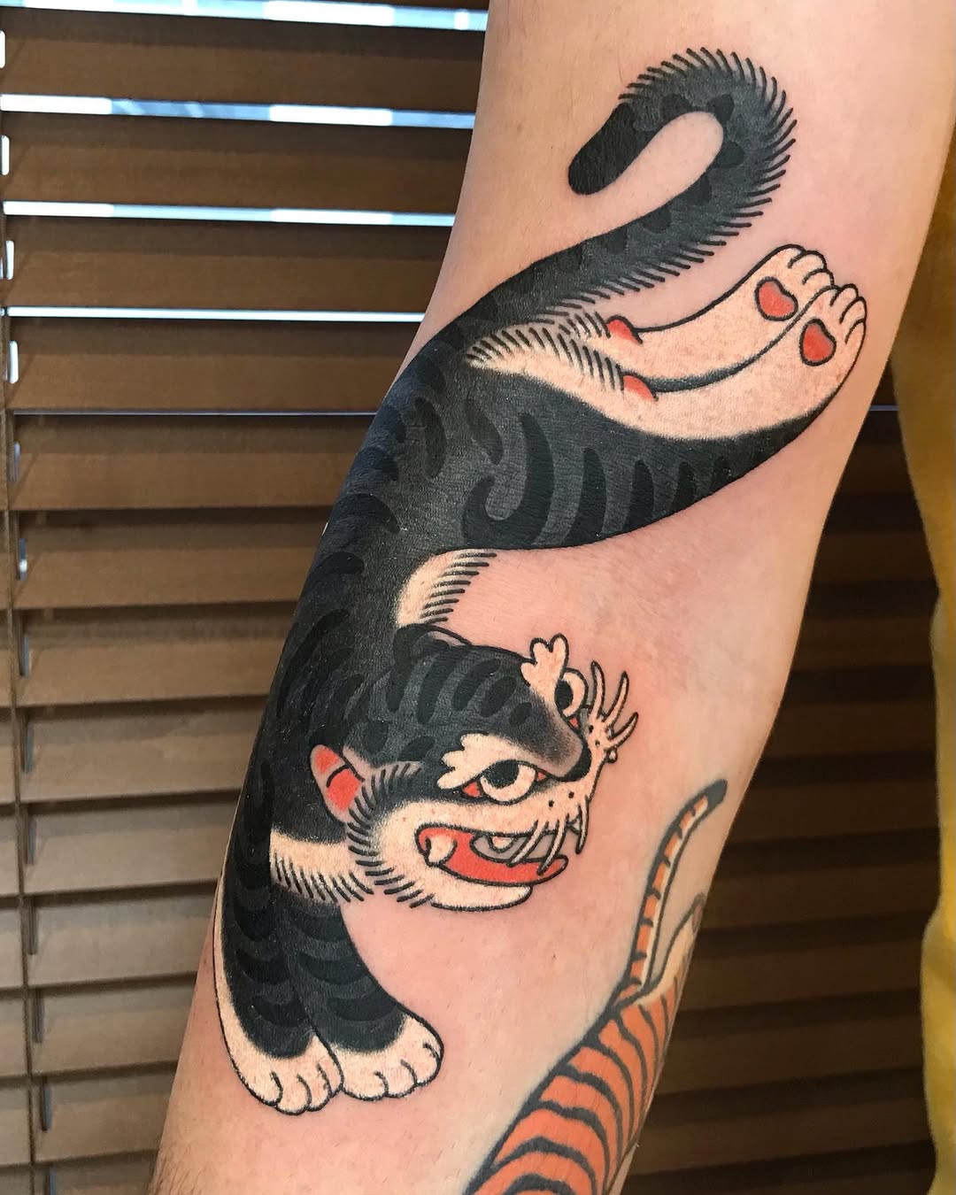 Japanese Tiger Tattoos Traditional Designs, Sleeves, Chest & Arm Ideas