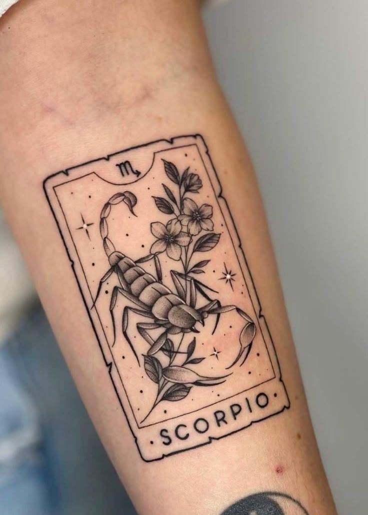 29 Scorpio Tattoo Ideas : Unique Designs with Traditional Styles and Feminine Aesthetic
