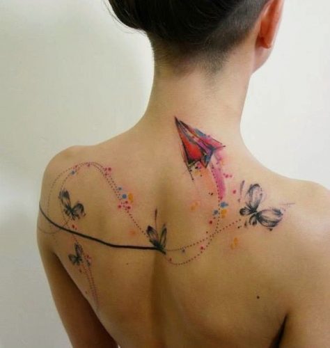 Explore the Art of Paper Folding with 18 Unique Origami Tattoo Ideas for – Creative and Colorful