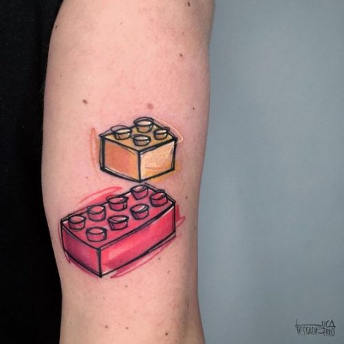 Explore Top 20 Lego-Inspired Tattoos: Creative & Nostalgic Designs for