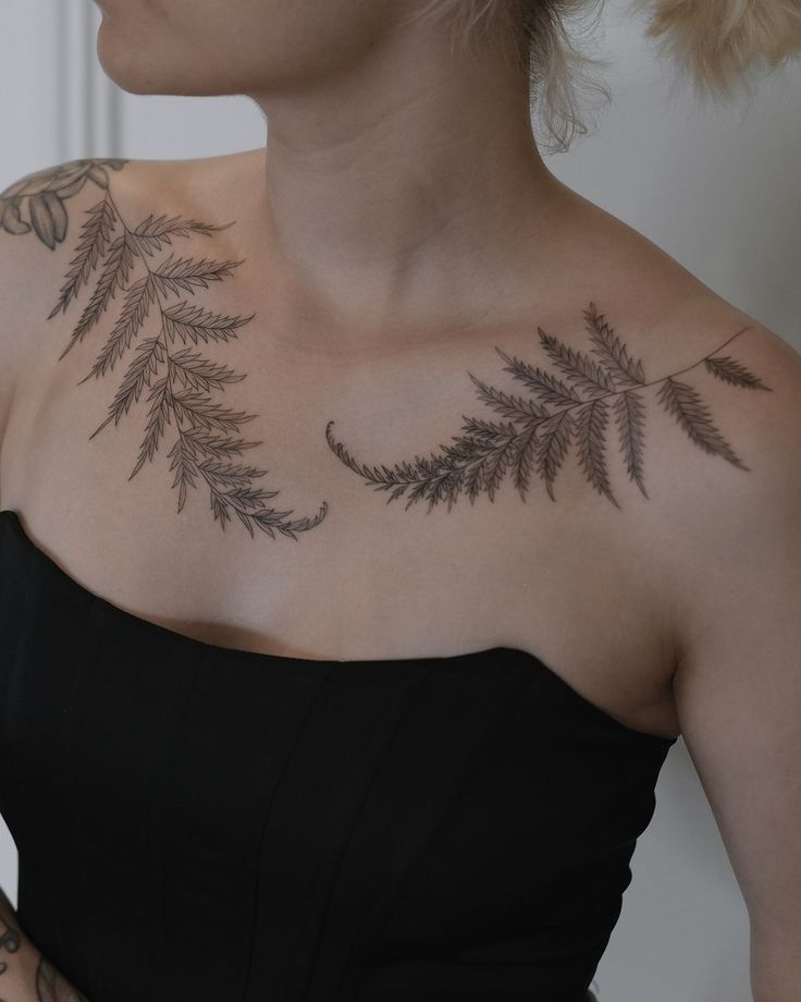 29 Fern Tattoo Ideas: Nature s Most Elegant Lines, From Shoulder Fronds to Hip Vines