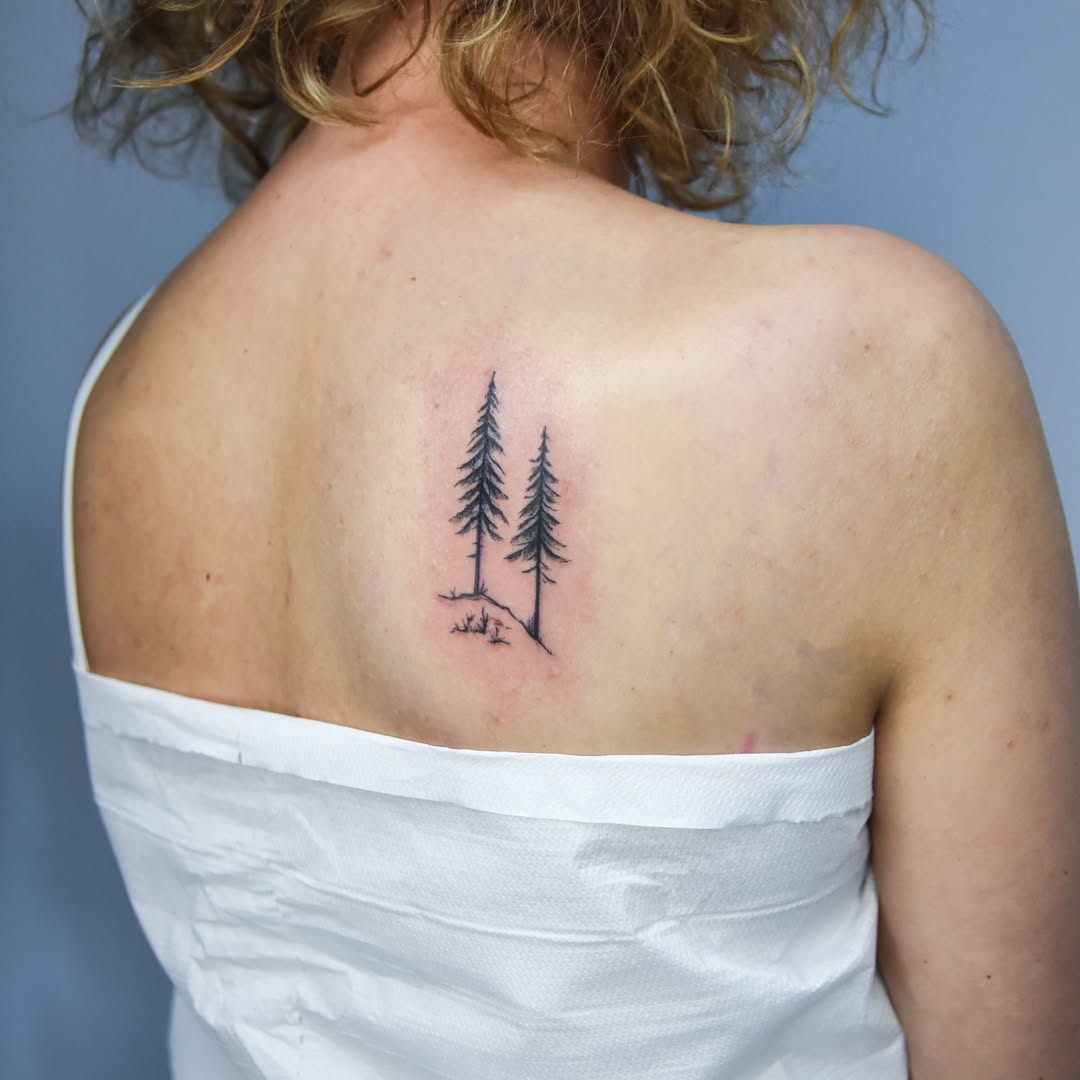 30 Pine Tree Tattoo Ideas: Quiet Symbols of Resilience, Place, and Peace