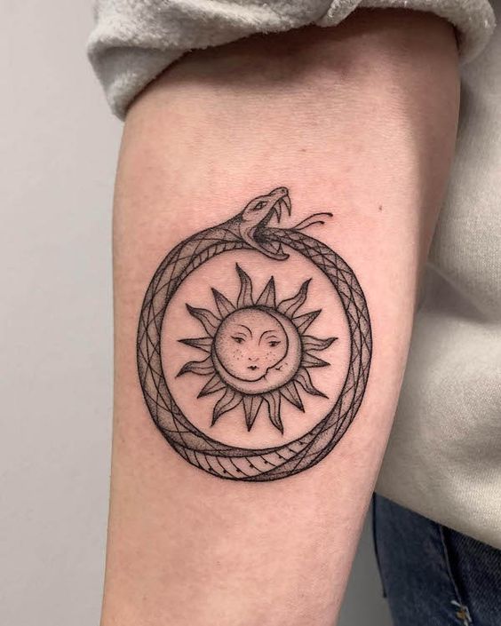 Explore 23 Unique Sun and Moon Tattoo Ideas for : Simple, Minimalist & Matching Designs for All