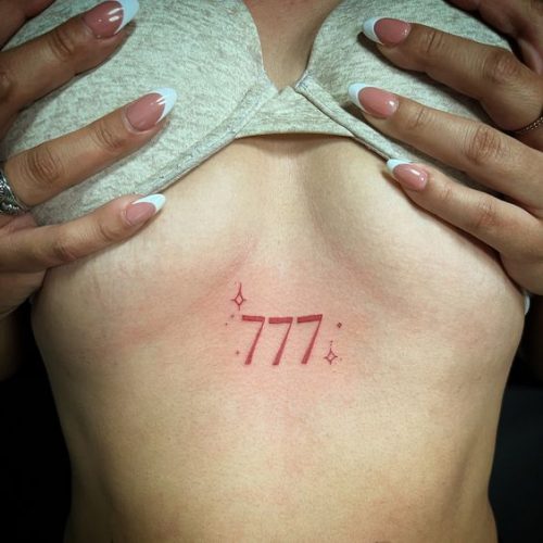 777 Tattoo Designs – 20 Bold Ideas