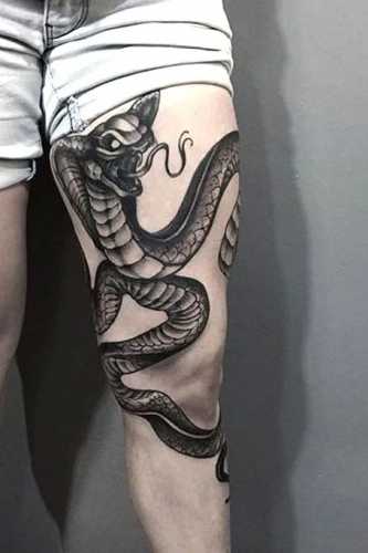 29 Snake Tattoo Design for Men Ideas