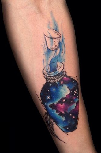 Discover the Best Galaxy Tattoo Designs for : Inspirational Ideas for Cosmic Body Art