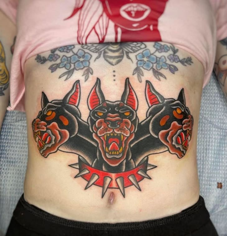 27 Cerberus Tattoo Ideas with Greek Mythology Designs for Chest, Shoulder, and Cute Styles