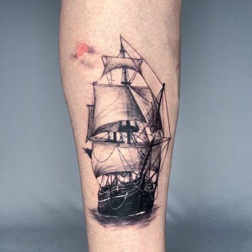 Explore 17 Captivating Viking Ship Tattoo Ideas for : Embrace Norse Heritage &#038; Artistry