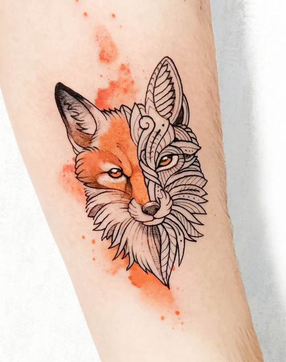 Explore 23 Stunning Geometric Fox Tattoo Ideas for : Bold Designs, Minimalist Sketches, and Unique Abstract Art