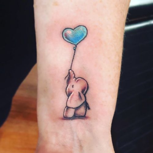 26 Wrist Elephant Tattoos Ideas