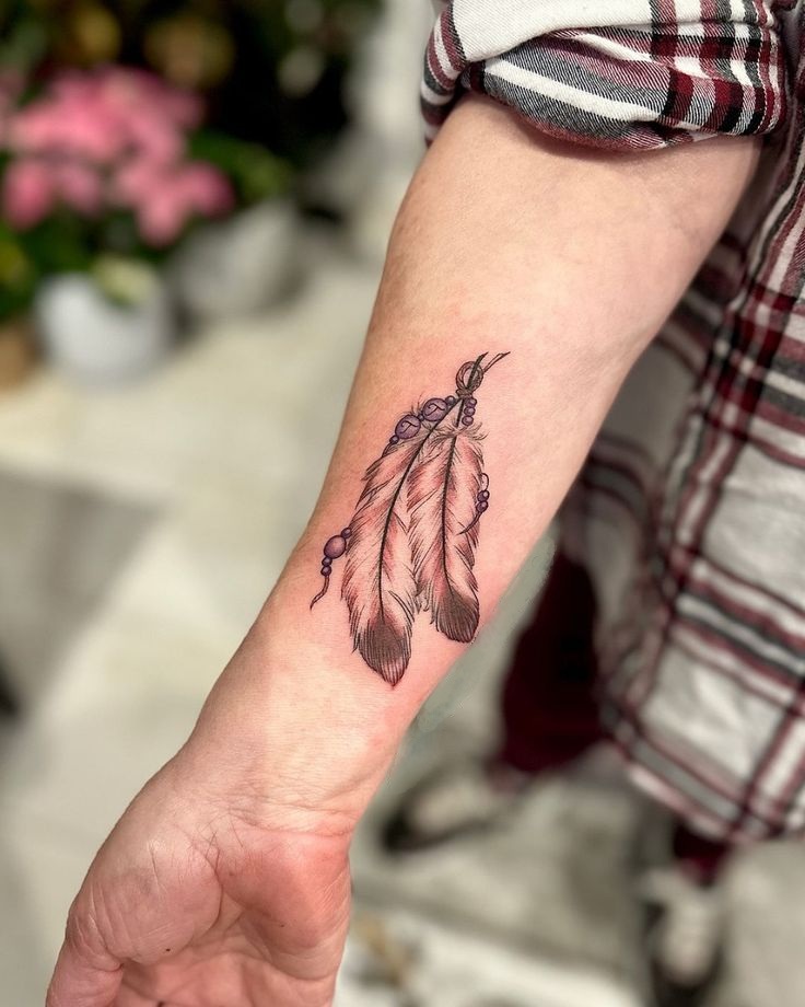 28 Feather Tattoo Ideas : Fine Line, Mandala, Native American, Black, Simple & Meaningful Designs