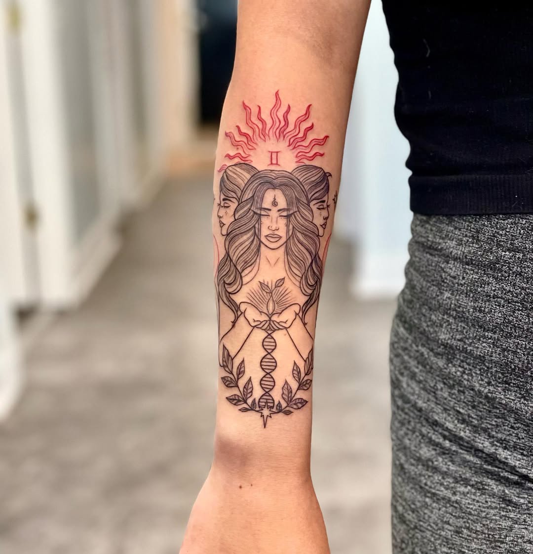 30 Gemini Tattoo Designs Full of Meaning and Style