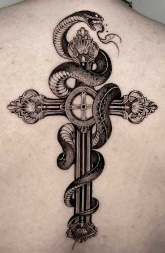 29 Snake Tattoo Design for Men Ideas