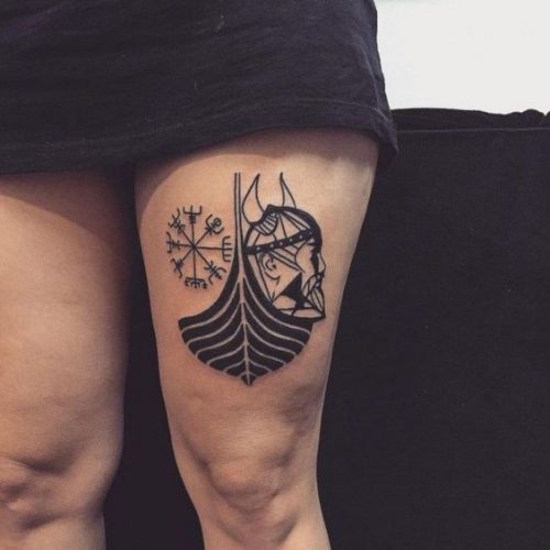 Explore 17 Captivating Viking Ship Tattoo Ideas for : Embrace Norse Heritage &#038; Artistry
