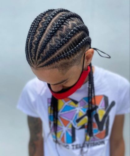 Top 19 Zig Zag Cornrows for Men in : Unleash Your Style with Bold & Intricate Braid