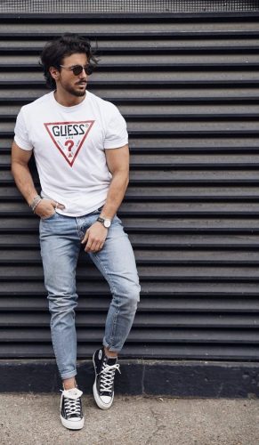 Discover ’s 16 Top Men’s Jeans and Converse Outfits: Timeless Style & Trendy Tips