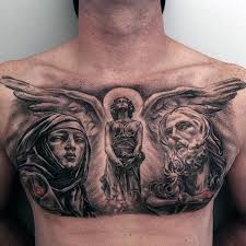 Chest tattoos for men 21 ideas
