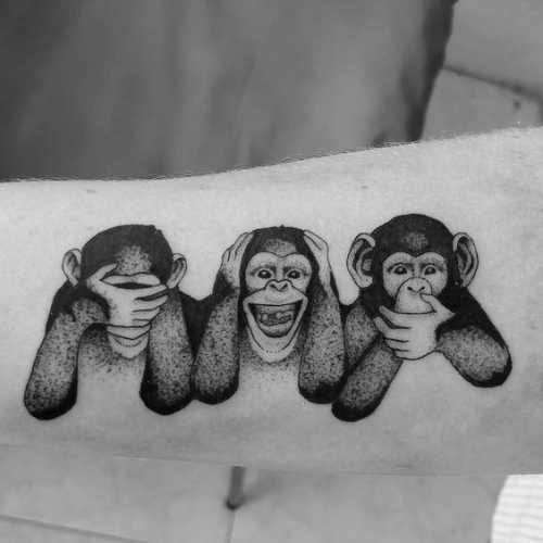 21 “Hear No Evil, See No Evil” Tattoo Ideas
