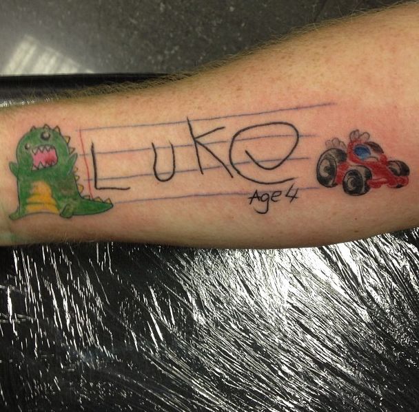 28 Kids Name Tattoo Ideas for Mothers: Unique Designs with Birth Dates, Matching Symbols