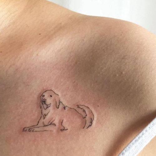 30 Dog Tattoo Ideas: Minimalist, Memorial, Portrait, Paw Print, Small Meaningful, and Designs