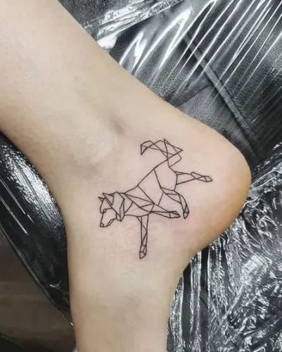 20 Dog Tattoo Ideas on Foot