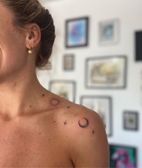 Explore 20 Unique Clavicle Tattoo Ideas: From Delicate Florals to Edgy Designs – Get Inspired!