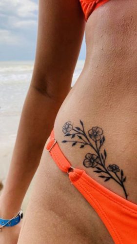 Discover Top 17 Small Hip Tattoo Designs for : Chic & Intimate Ink Ideas