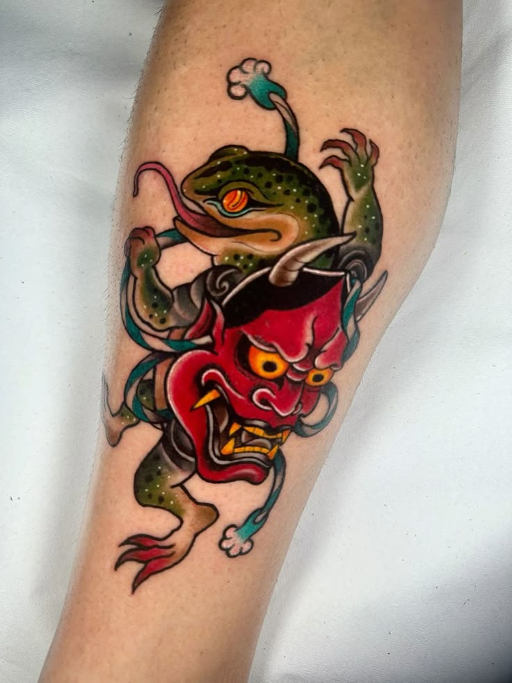 27 Oni Mask Tattoo Ideas Traditional Japanese Designs for Forearm, Chest, Sleeve, and Back