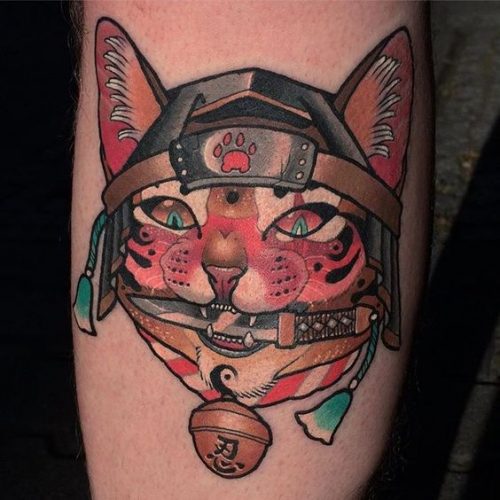 27 Cat Tattoo Ideas for the Foot