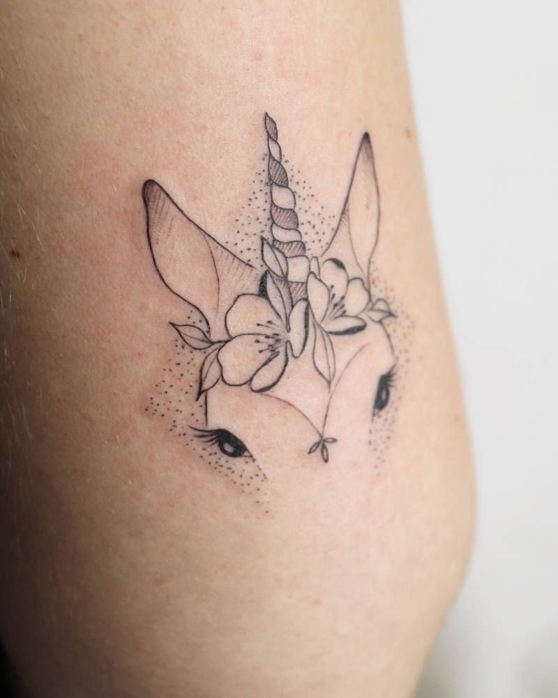 28 Unicorn Tattoo Ideas: From Fine Line Magic to Rainbow Dreams