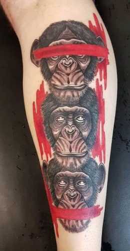 21 “Hear No Evil, See No Evil” Tattoo Ideas